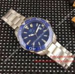 Copy Tag Heuer Aquaracer Calibre 5 Stainless Steel Blue Dial Mens Watch